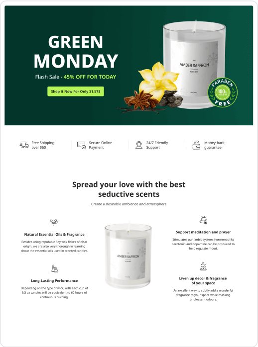 Green Monday - Decor